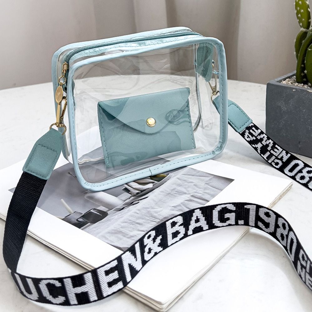 Women Bags Low Price - Tas Jelly transparan PVC tas selempang