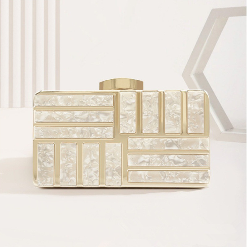 Women'S Evening Bags - Tas Wanita Akrilik Baru 2024, Tas