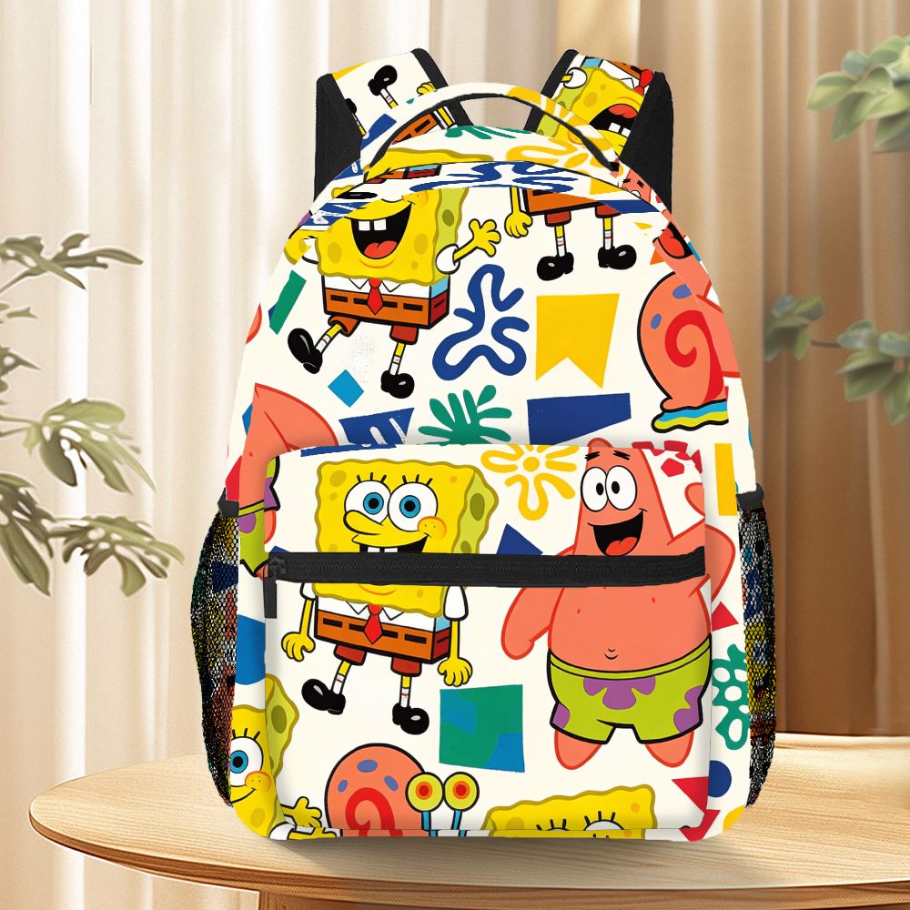 Mesh Net Bag - Ransel SpongeBob & Patrick Star yang