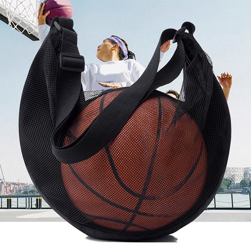 Mesh Net Bag - 1 Buah Tas Bola Tunggal dengan