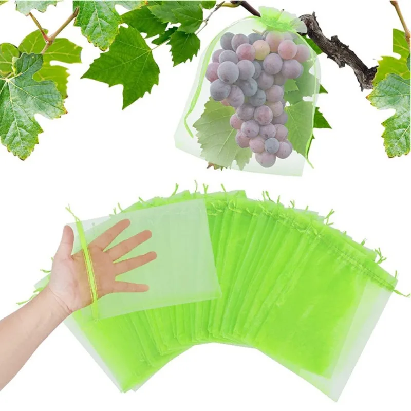 Mesh Net Bag - 50 Buah Tas Pelindung Buah 20X30Cm