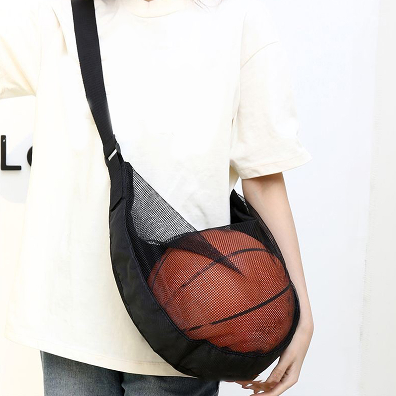 Mesh Net Bag - 1 Buah Tas Bola Tunggal dengan