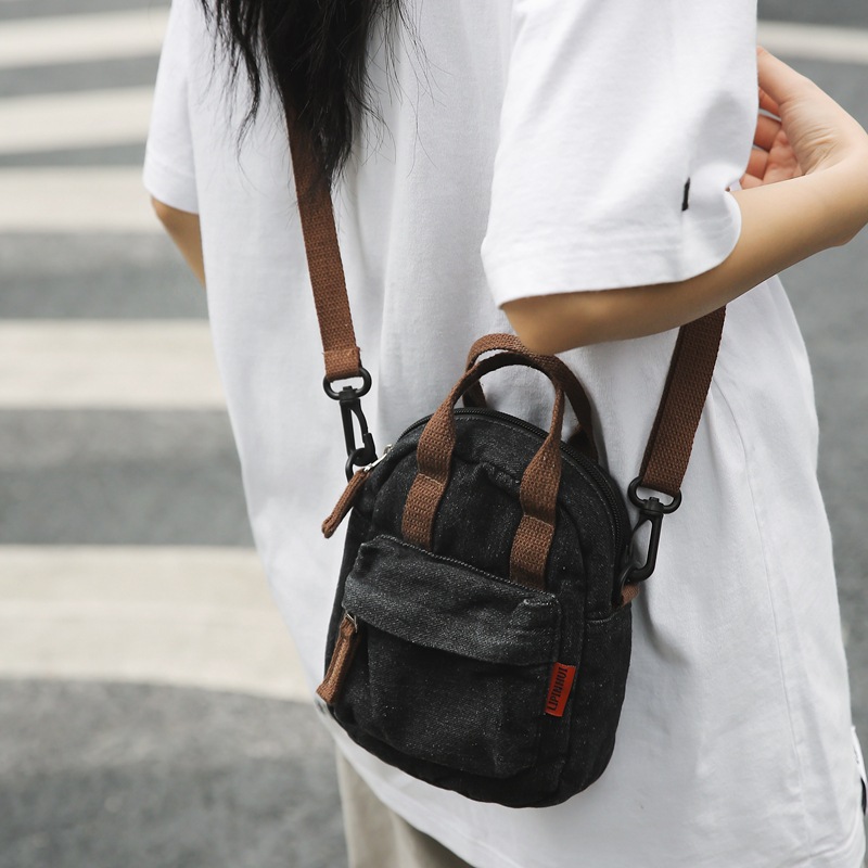 Women'S Bags Longchamp - Tas kanvas koboi untuk wanita versi