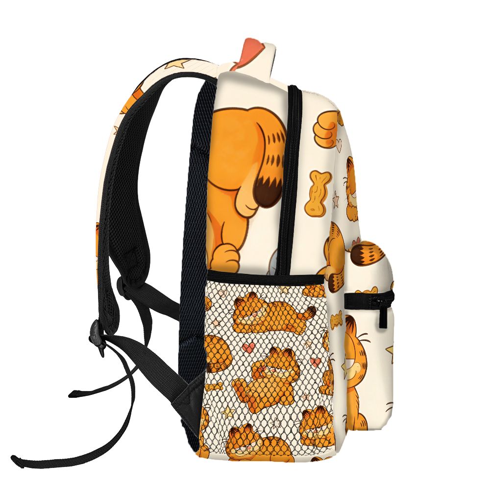 Mesh Net Bag - Ransel Garfield Lucu dan Imut dengan