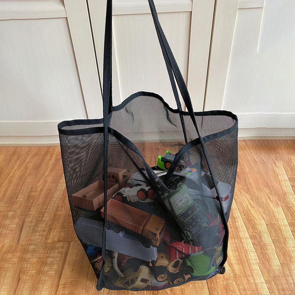Tas Bahu Jaring Transparan Rin - Mesh Net Bag ulasan dan harga