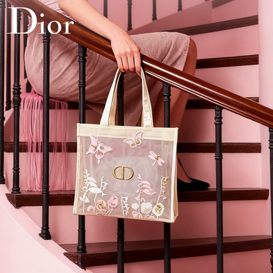 Tas Christian Dior Dior Tas Ri - Mesh Net Bag ulasan dan harga