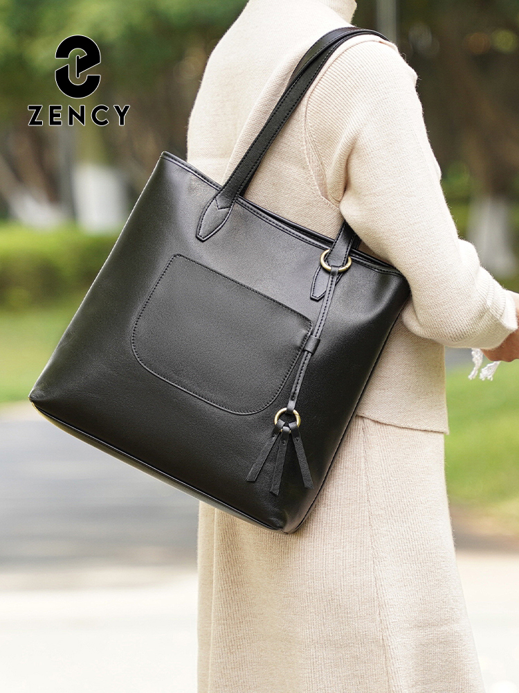 Zency Tas Tangan Kulit Asli 10 - Women Bags Grey ulasan dan harga