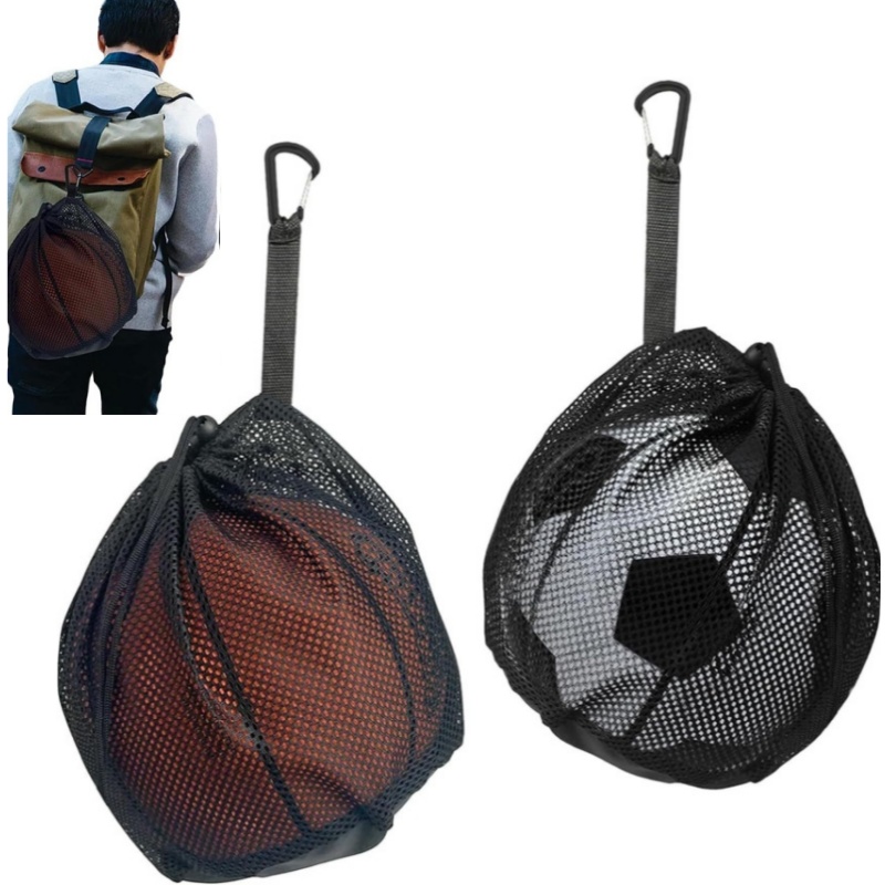    Tas Jaring Bola Basket Por - Mesh Net Bag ulasan dan harga