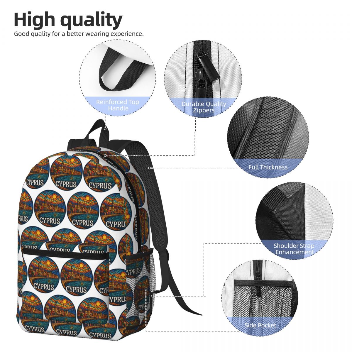 Tas Ransel Perjalanan Kaca Pat - Women Bags Cyprus ulasan dan harga