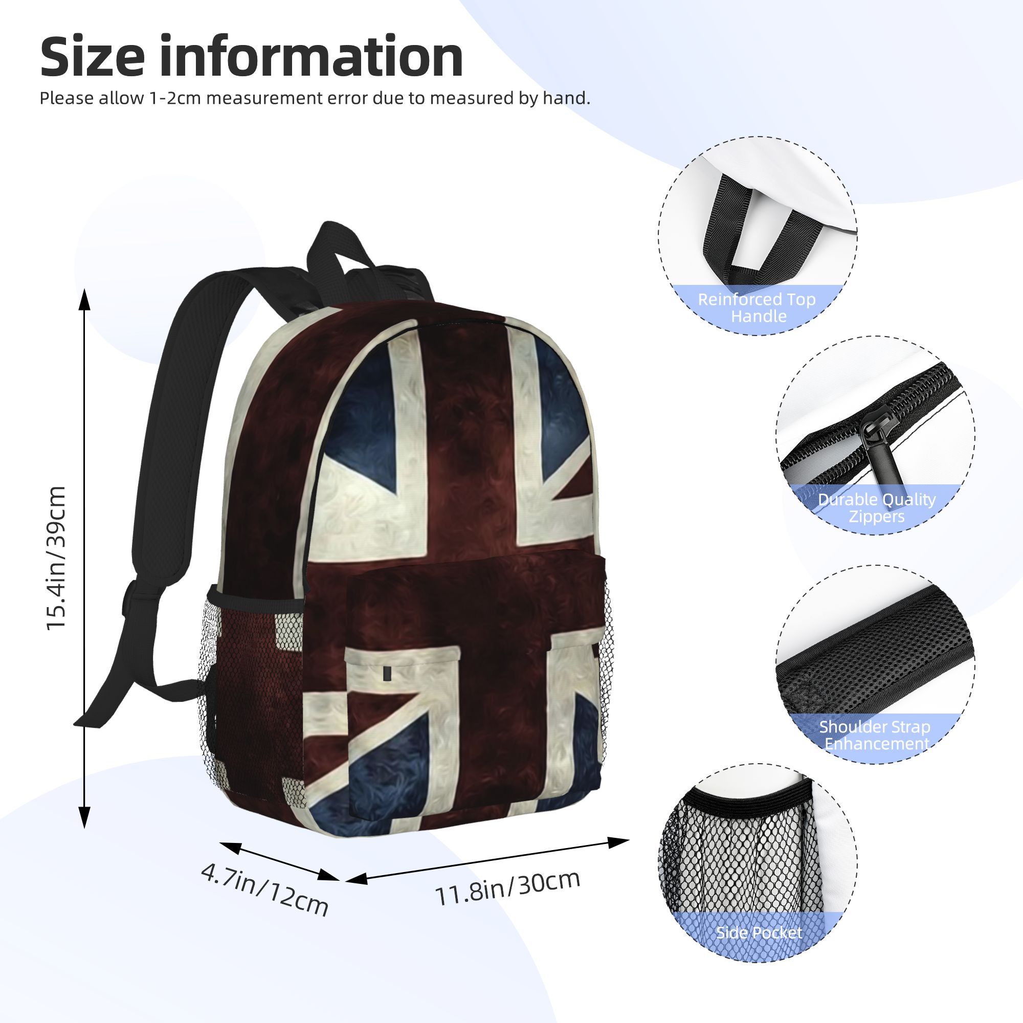 Tas Ransel Bendera Union Jack  - Women Bags Uk Sale ulasan dan harga