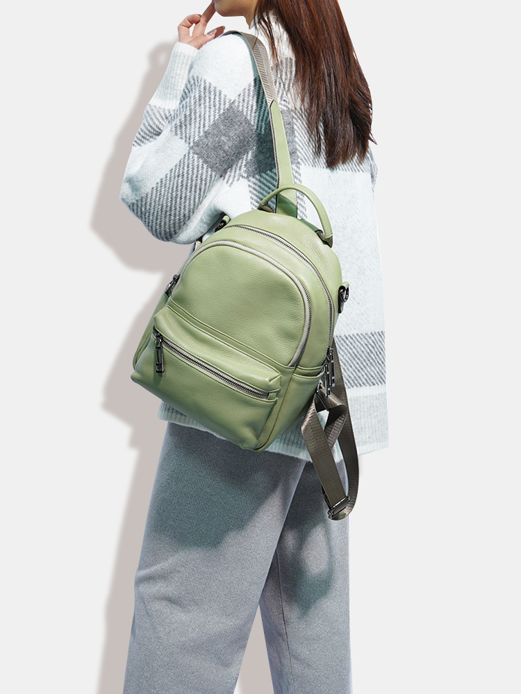 Zensi tas punggung kulit wanit - Women Bags Grey ulasan dan harga