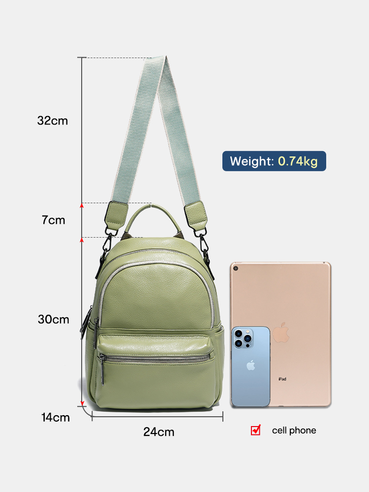 Zensi tas punggung kulit wanit - Women Bags Grey ulasan dan harga