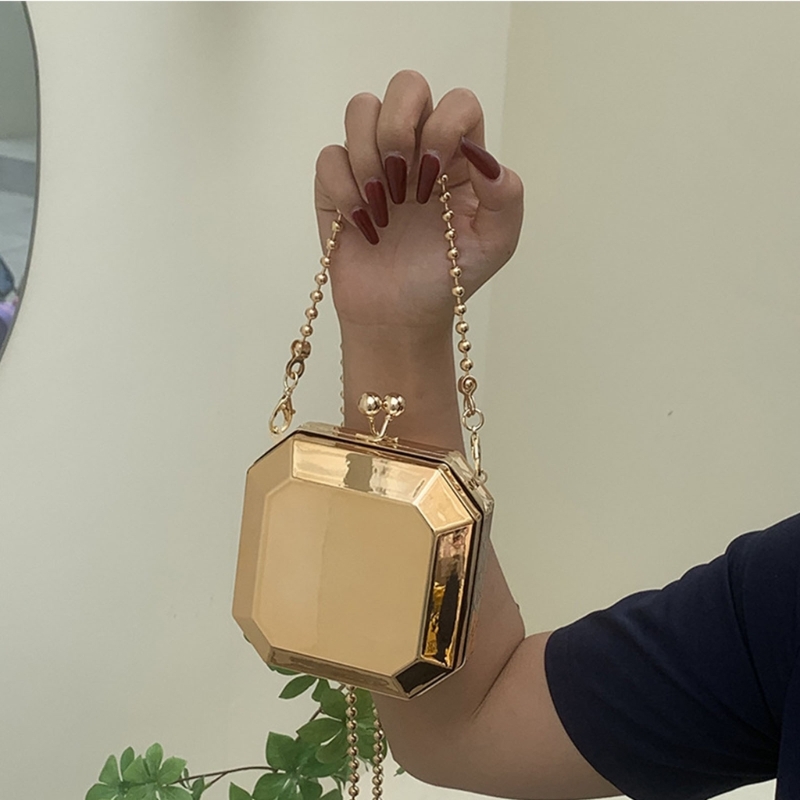 Tas Selempang Kotak PVC Kecil  - Women'S Evening Bags ulasan dan harga