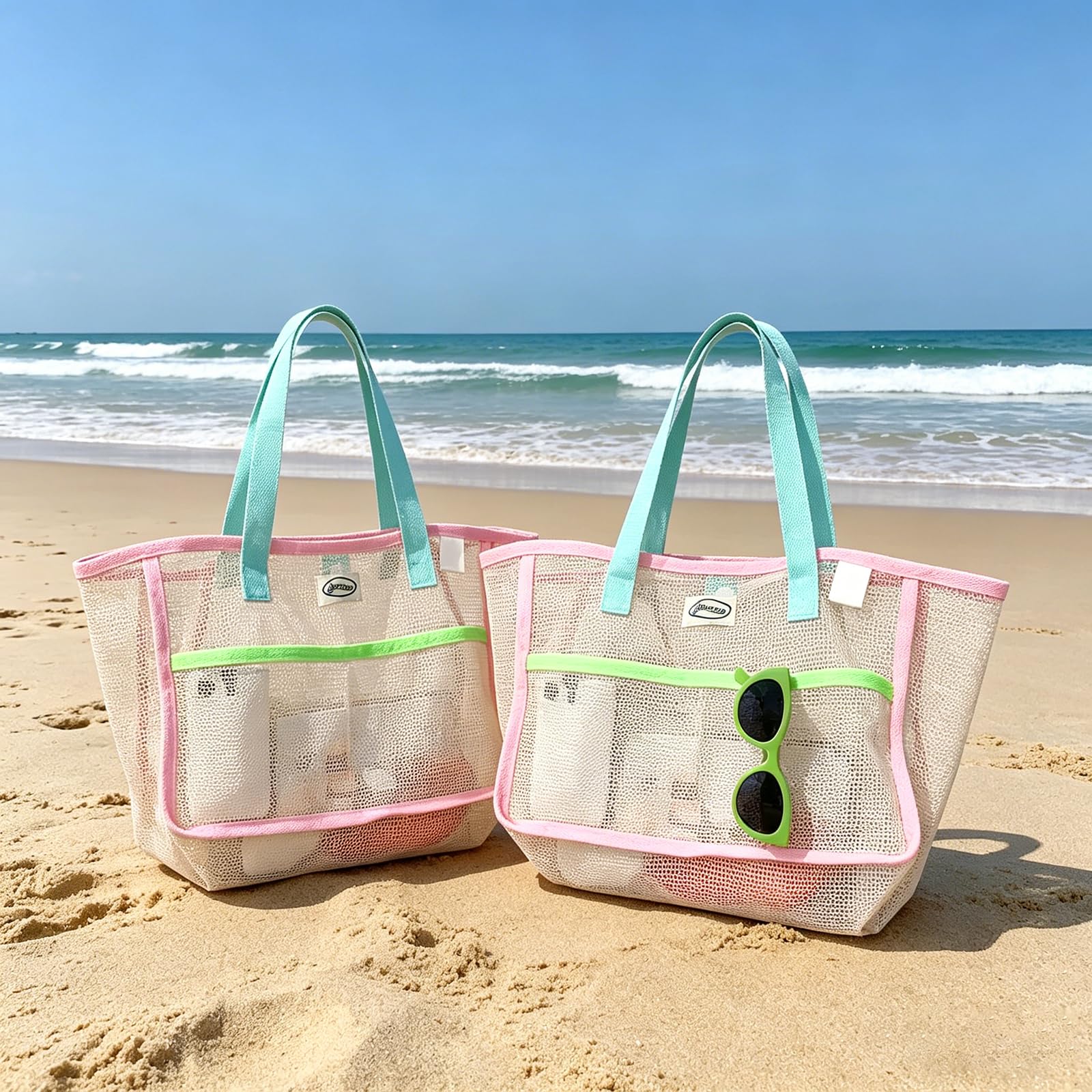 Tas Pantai untuk Wanita Tas Ji - Mesh Net Bag ulasan dan harga