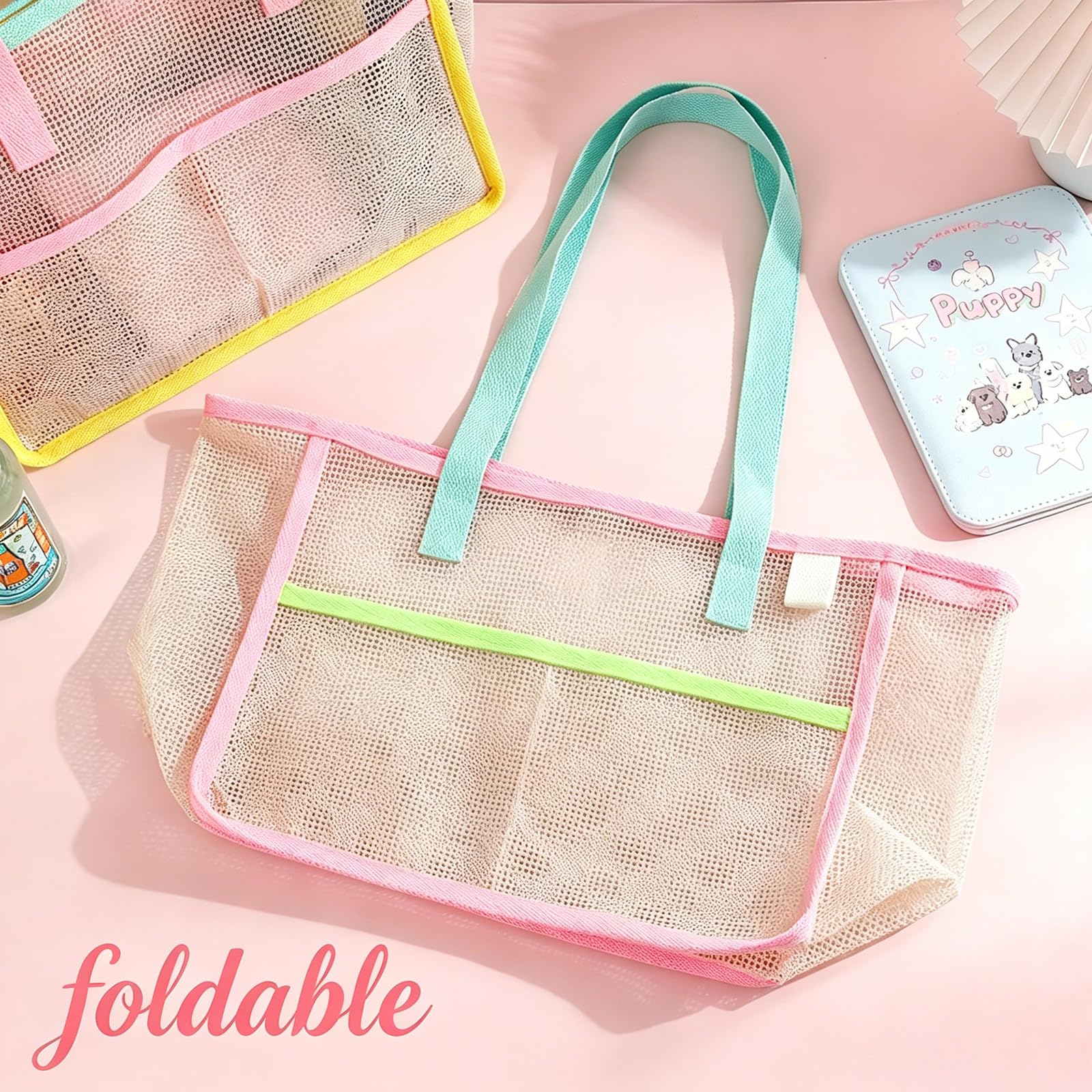 Tas Pantai untuk Wanita Tas Ji - Mesh Net Bag ulasan dan harga