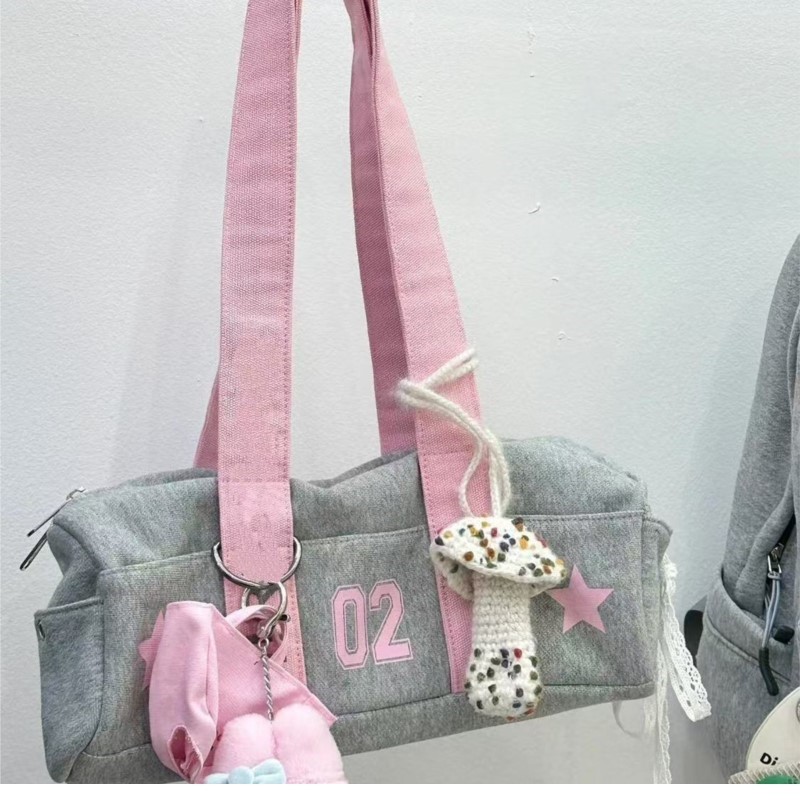 Tas Tangan Abu-abu Harajuku Ta - Women Bags Grey ulasan dan harga