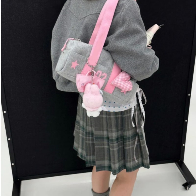 Tas Tangan Abu-abu Harajuku Ta - Women Bags Grey ulasan dan harga