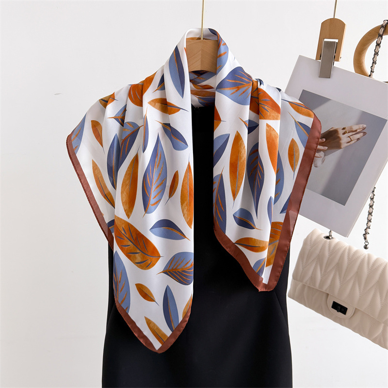 Syal Persegi 70Cm Gambar Cetak - Women Bags Branded ulasan dan harga