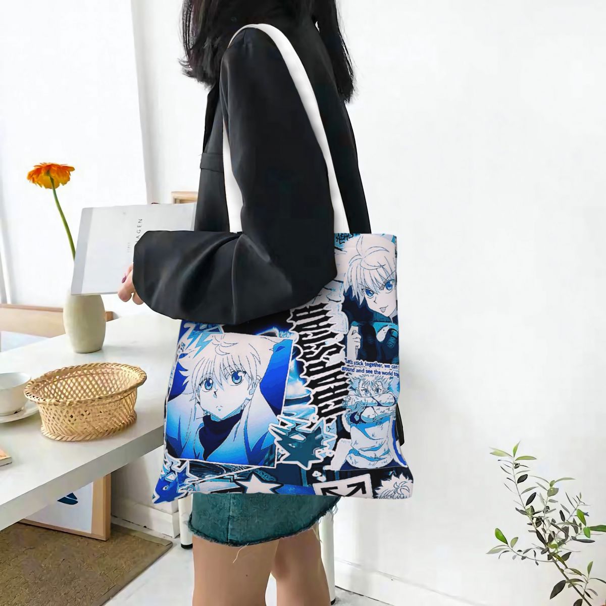 Killua Zoldyck Anime HXH Hunte - Women X Bags ulasan dan harga