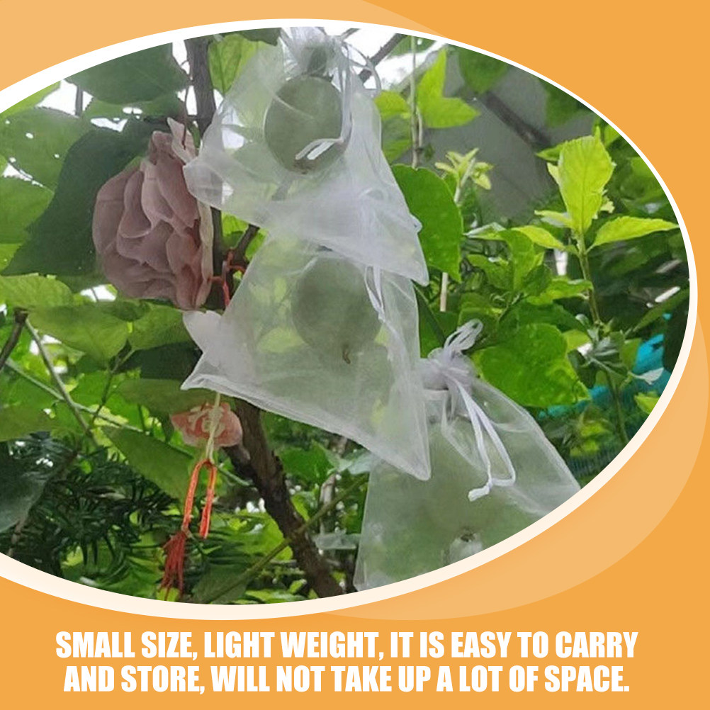 50Pcs Kantong Pelindung Buah J - Mesh Net Bag ulasan dan harga